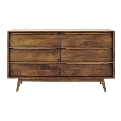 Business Wardrobe, chests of drawers & luggage racks | Mango wood vintage sideboard W 140cm - HZ00002