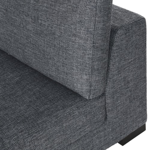 Meridienne Pour Canape Modulable Gris Fonce Chine Terence Maisons Du Monde