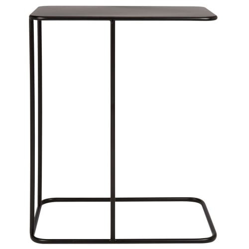 Mesa auxiliar de metal negro ZADY | Maisons du Monde