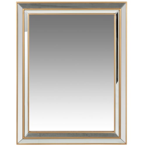 Déco Miroirs | Miroir doré 70x90 - FL97105