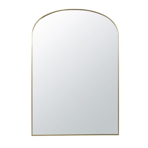 Miroir en métal doré 118x170 | Maisons du Monde