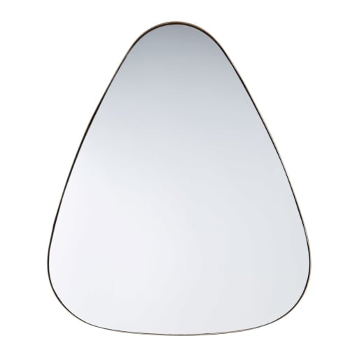 Déco Miroirs | Miroir en métal doré 80x101 - JF65224