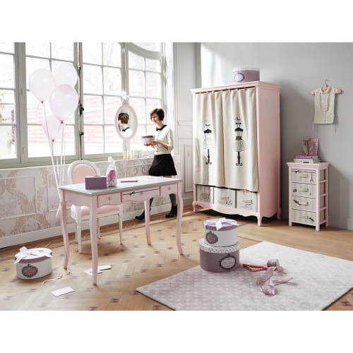 Miroir Ovale Rose 40x55 Victorine Maisons Du Monde