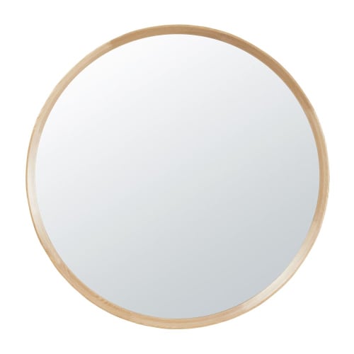 Miroir rond en paulownia D10 Maisons du Monde Miroir rond en paulownia D10 Maisons du Monde