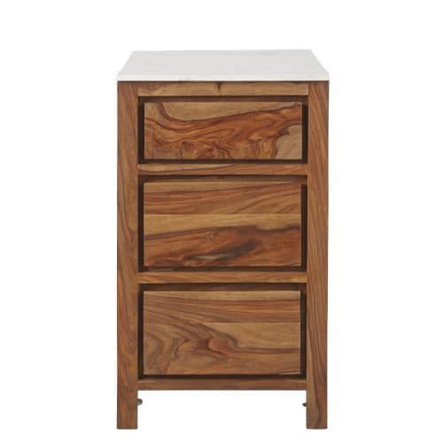 Mobiletto in legno con 3 cassetti