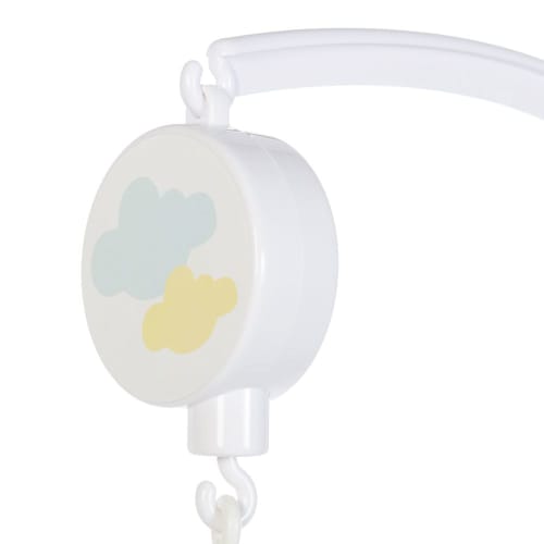 Mobile Musical Pour Bebe En Coton Blanc Gris Et Bleu Koala Maisons Du Monde