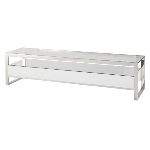 Mobile Tv In Acciaio E Vetro