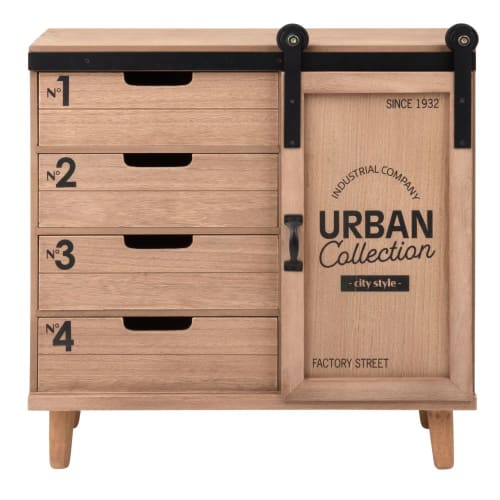 Home Collection Casa Arredamento Decorazione Accessori Mobiletto Armadietto Portachiavi in Legno Stampato