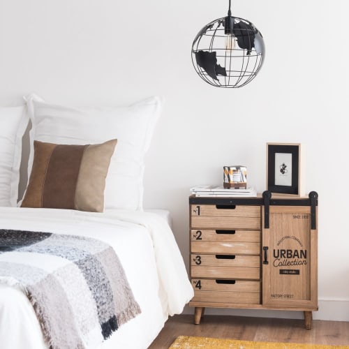 Home Collection Casa Arredamento Decorazione Accessori Mobiletto Armadietto Portachiavi in Legno Stampato