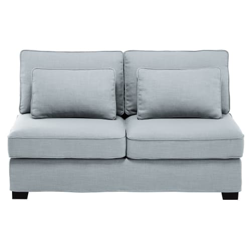 Sofas und sessel Modulsofa und Sofa Eckelemente | Modulare 2-Sitzer-Liegesessel, gletscherblau - WA23544