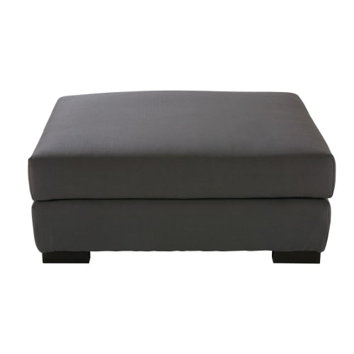 Sofas und sessel Modulsofa und Sofa Eckelemente | Modulare Sitzpouf, dunkelgrau - NJ50500