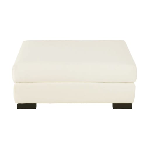 Sofas und sessel Modulsofa und Sofa Eckelemente | Modulare Sitzpouf, elfenbeinfarben - CH42481
