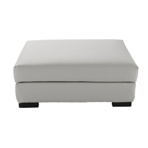 Sofas und sessel Modulsofa und Sofa Eckelemente | Modulare Sitzpouf, hellgrau - QM83082