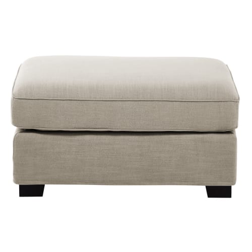 Sofas und sessel Sitzsäcke | Modulare Sofa-Hockerelement, beige - JK53313