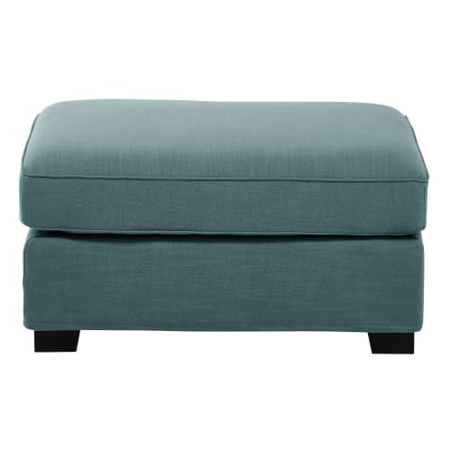 Sofas und sessel Sitzsäcke | Modulare Sofa-Hockerelement, petrolblau - FG85903