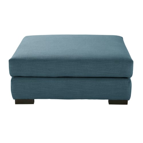 Sofas und sessel Sitzsäcke | Modulare Sofa-Hockerelement, petrolblau - OE14494
