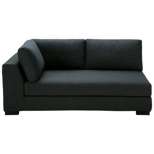 Sofas und sessel Modulsofa und Sofa Eckelemente | Modulares Sofa, Armlehne links, anthrazitgrau - MN41478
