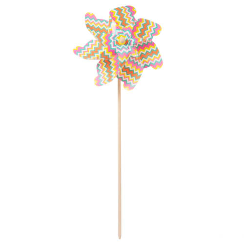 Moulin A Vent Motifs Graphiques Multicolores Maisons Du Monde