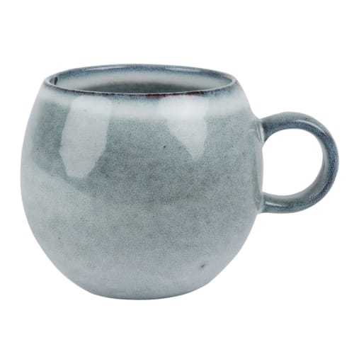 Déco Déco Table de Noël | Mug en grès bleu gris - FI37658