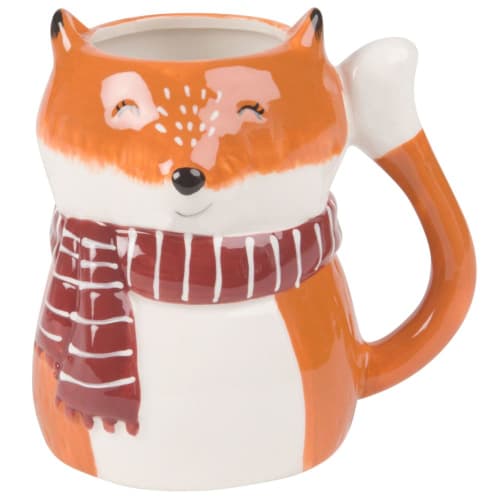 Mug Renard En Porcelaine