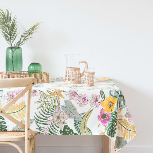 Nappe en coton imprimé multicolore 130x210 | Maisons du Monde