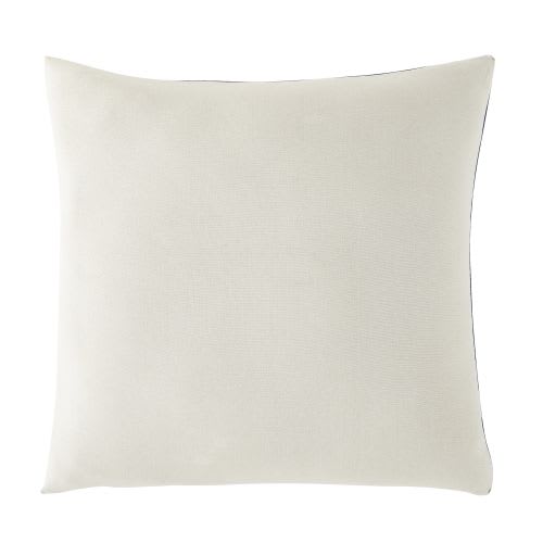 Navy Blue Velvet Cushion 45x45 | Maisons du Monde