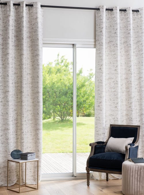 Textil Gardinen und Vorhänge | Ösenvorhang, hellgrau, 1 Vorhang 140x270 - MV80651
