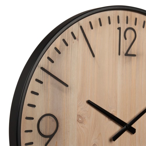 Orologio bicolore inciso Ø 60 cm KOLDING | Maisons du Monde