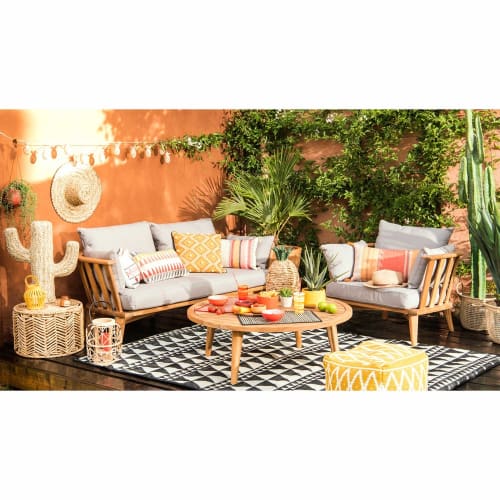 Outdoor Teppich Aus Kunststoff 160x230 Labritja Maisons Du Monde