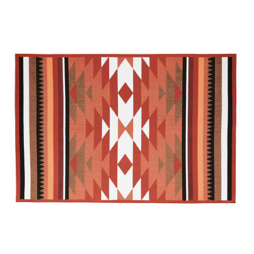 Outdoor Teppich Mit Grafischen Motiven 160x230 Maisons Du Monde
