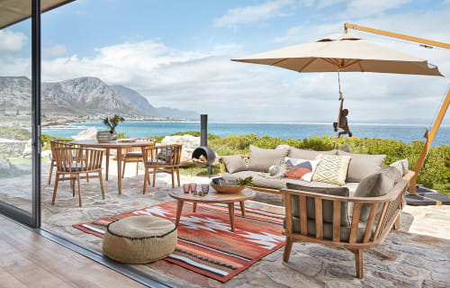 Outdoor Teppich Terrakotta Mit Grafikmotiven 133x200 Pria