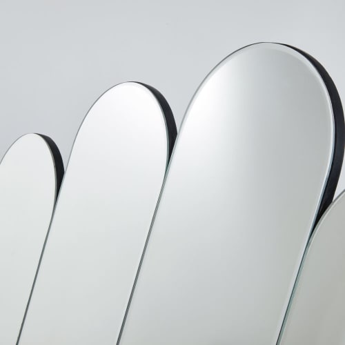Dekoration Wandspiegel und Barock Spiegel | Ovale Spiegel, 110x115cm - SG87598