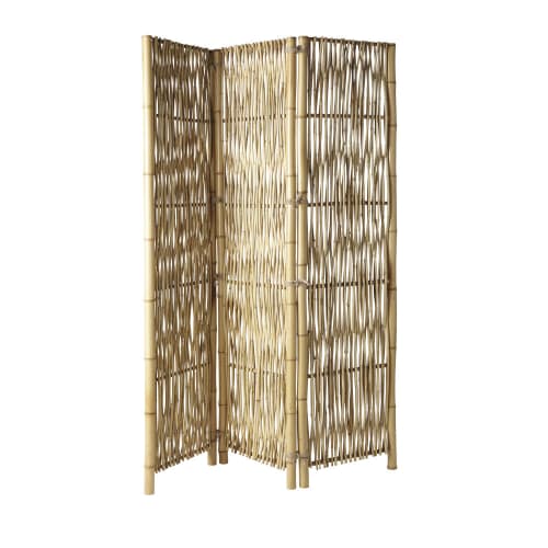 Möbel Raumteiler und Paravent | Paravent aus Bambus - DU45810
