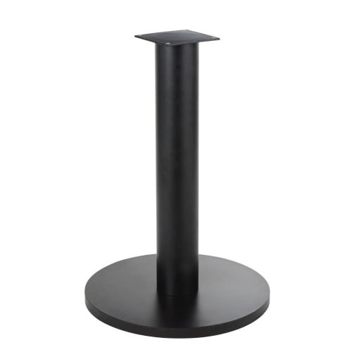 Pata de mesa de metal negro Alt.72