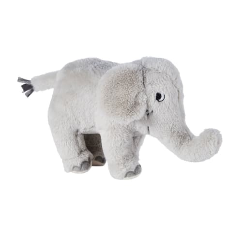 Peluche Elephant Grise Gaetan Maisons Du Monde