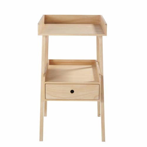 pine changing table