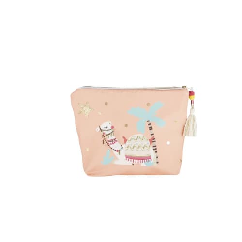 Kids Children's desk accessories | Pink Dromedary Print Case - QI78730