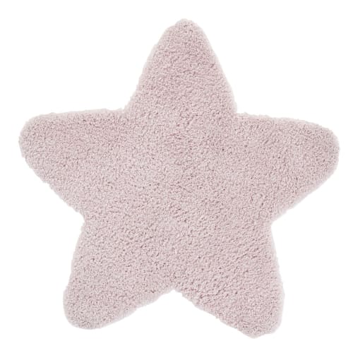 Pink Star Rug 100x100