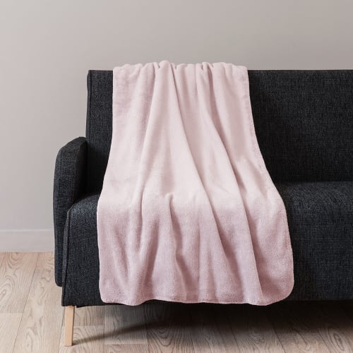 Plaid Rosa 150x230 Cm Chantilly Maisons Du Monde
