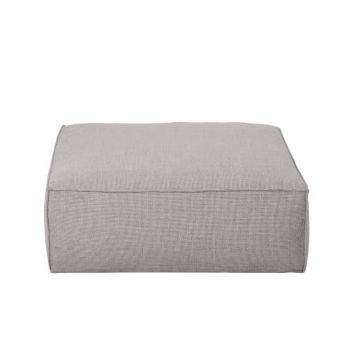 Canapés et fauteuils Canapés modulables | Pouf pour canapé modulable gris - ED41982