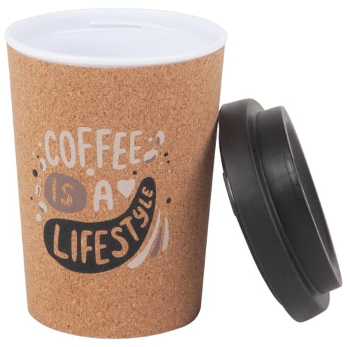 Printed Cork Travel Mug H14 Maisons du Monde