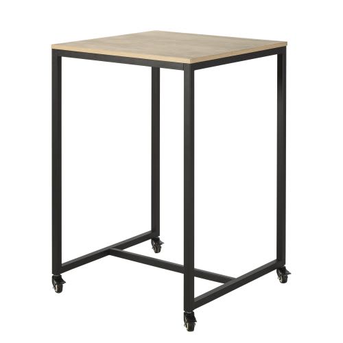 Professional High Dining Table on Wheels W70 Hudson Pro Maisons du Monde