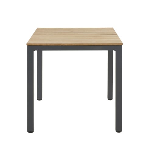 Professional Metal and Teak Garden Table L75