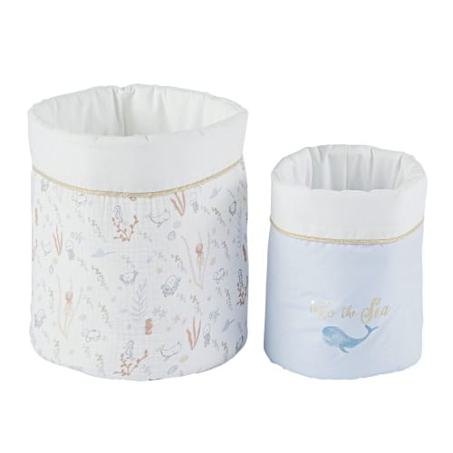 Rangements Bebe En Coton Bio A Motifs Multicolores X2 Saint Malo Maisons Du Monde Rangements Bebe En Coton Bio A Motifs Multicolores X2 Saint Malo Maisons Du Monde