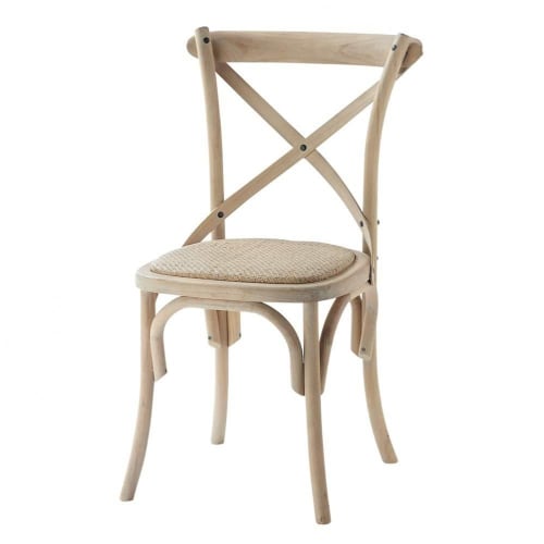 Maison Du Monde Sedie.Rattan And Birch Bistro Chair Tradition Maisons Du Monde