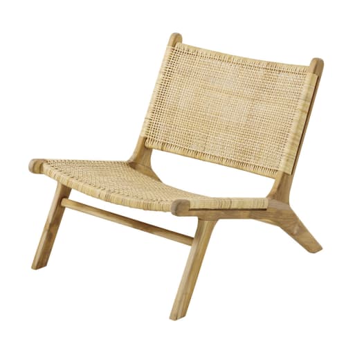 rattan wicker armchair