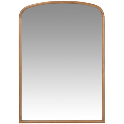 Rechthoekige spiegel met houten lijst, H86