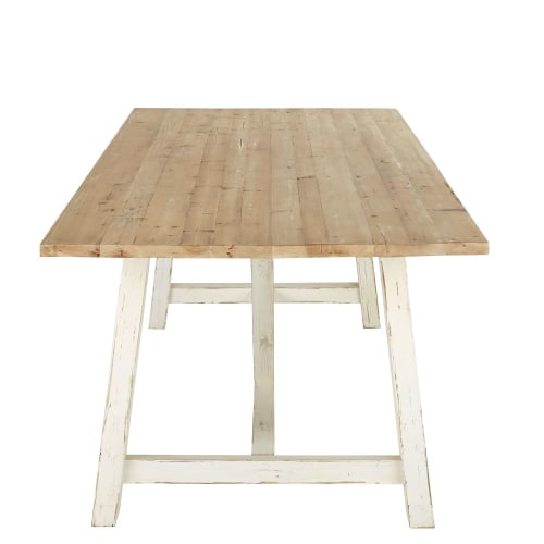 10 seater pine dining table