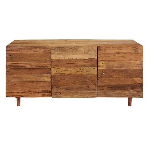 Business Storage units | Recycled wood 3-door sideboard - ZB93524