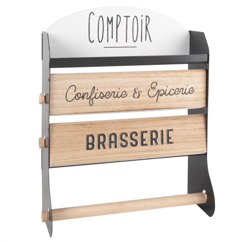 Categoría Napier muestra Repisa para papel de cocina con estampado COMPTOIR | Maisons du Monde